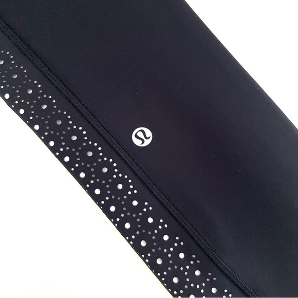 Lululemon Colour Me Quick 7/8 Tight 25" Nulux Black / White - Picture 9 of 10